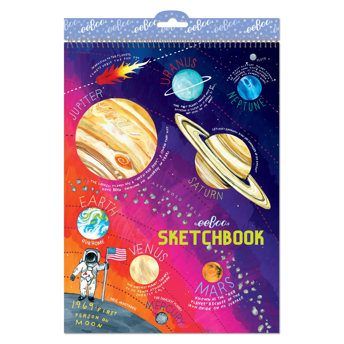Solar System Sketchbook Cover