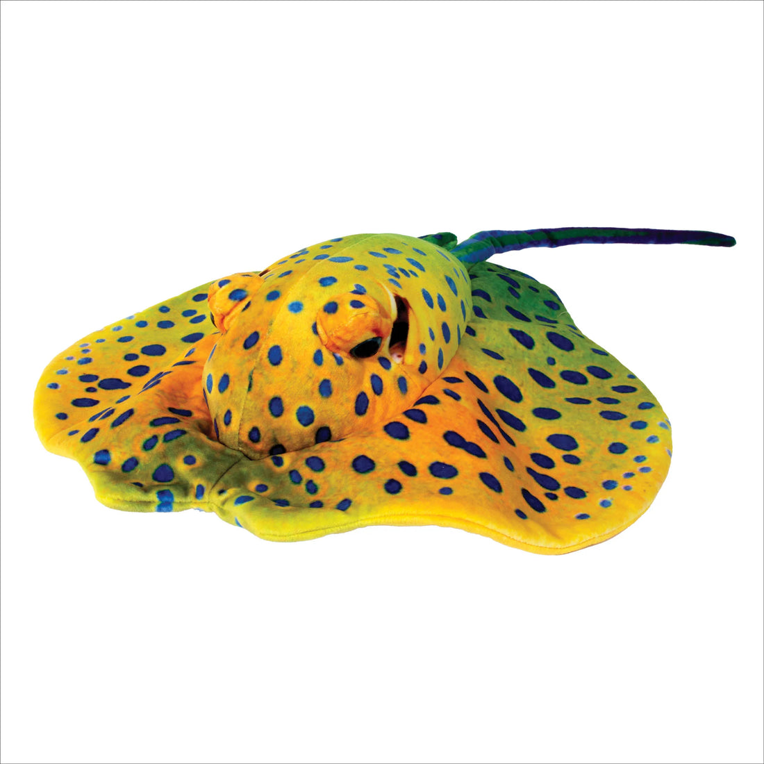 Yellow Spotted Sting Ray Plush 22