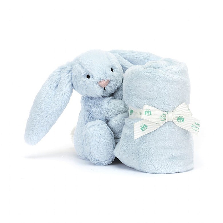 Bashful Blue Bunny Soother Cover