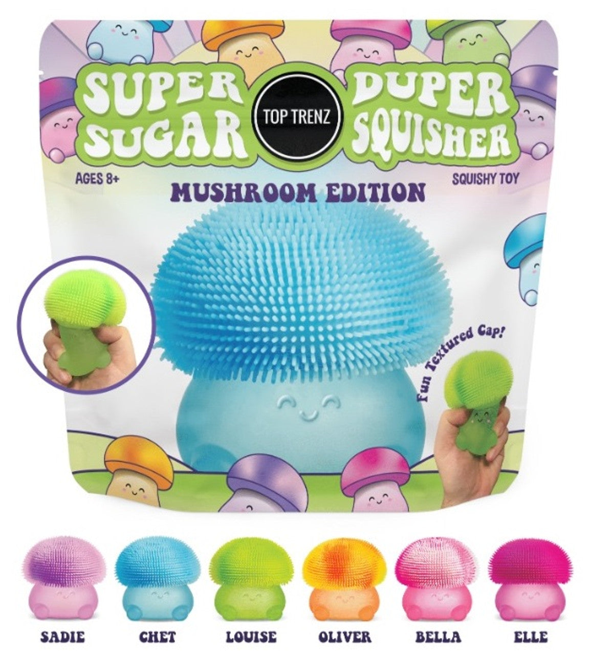 Tomfoolery Toys | Mushroom Super Duper Squisher