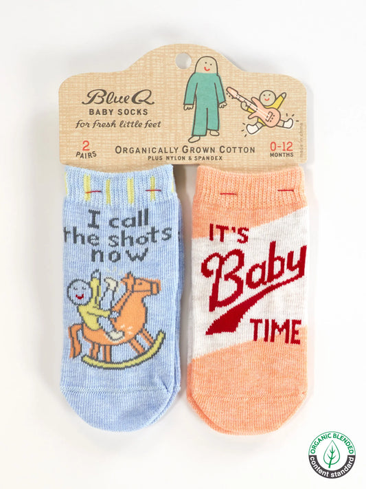 Tomfoolery Toys | Call Shots/Baby Time Baby Socks