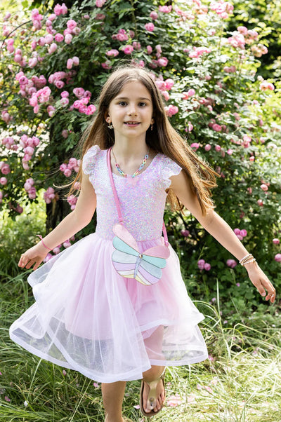 Pink Sequins Twirl Dress, Size 5-6 Preview #3