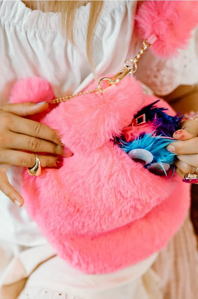 Peach Passion Furry Purse Preview #2