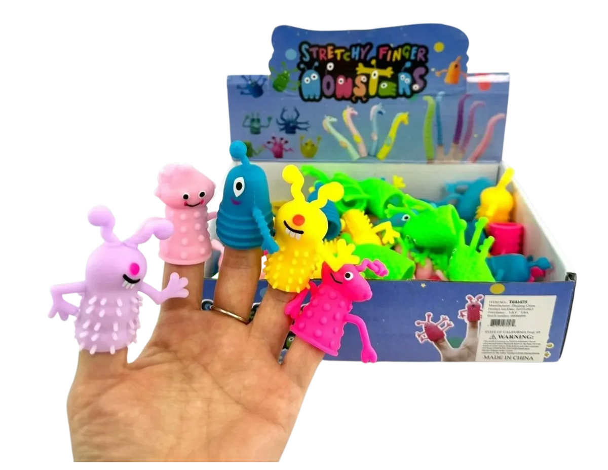 Stretchy Finger Puppets Cover