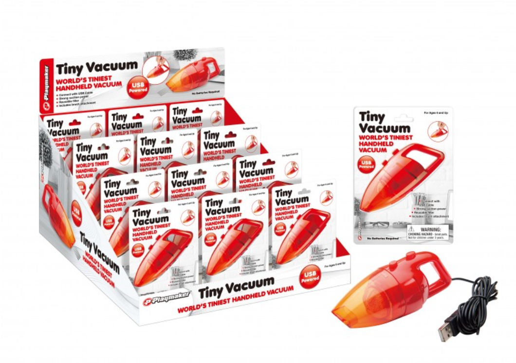 Tomfoolery Toys | World's Tiniest Vacuum
