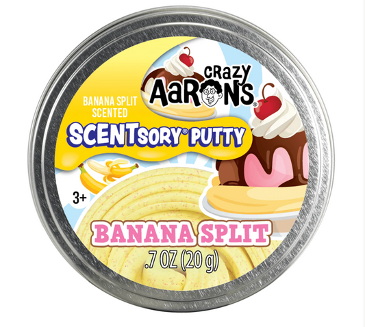 Tomfoolery Toys | Banana Split Scentsory Putty