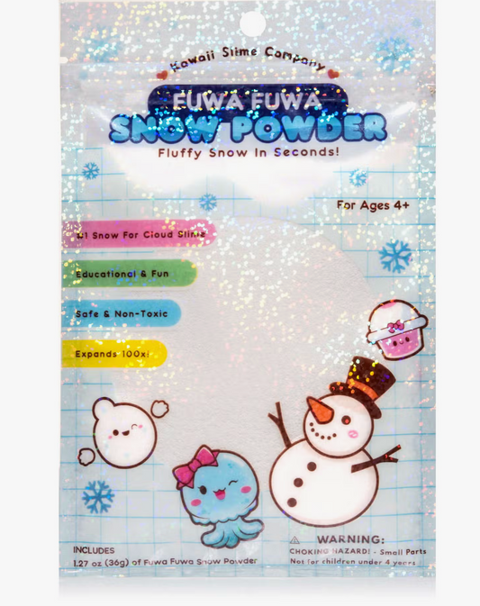 Tomfoolery Toys | Fuwa Fuwa Instant Snow Powder