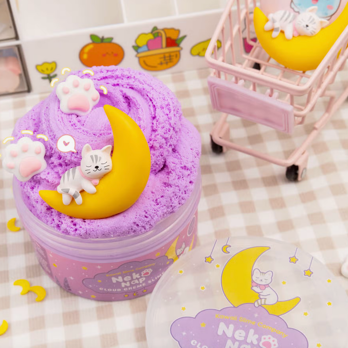 Neko Nap Cloud Creme Slime Cover