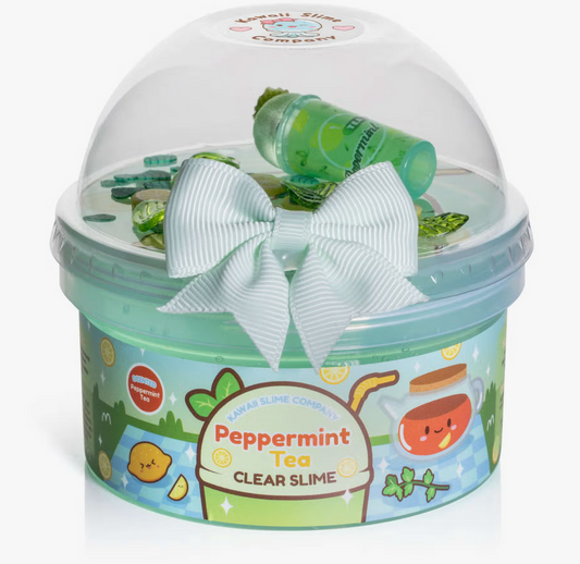 Tomfoolery Toys | Peppermint Tea Clear Slime