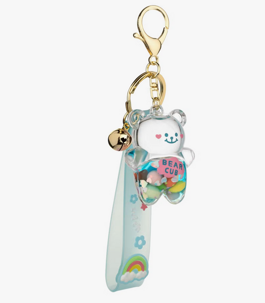 Tomfoolery Toys | Blue Wish Bear Keychain