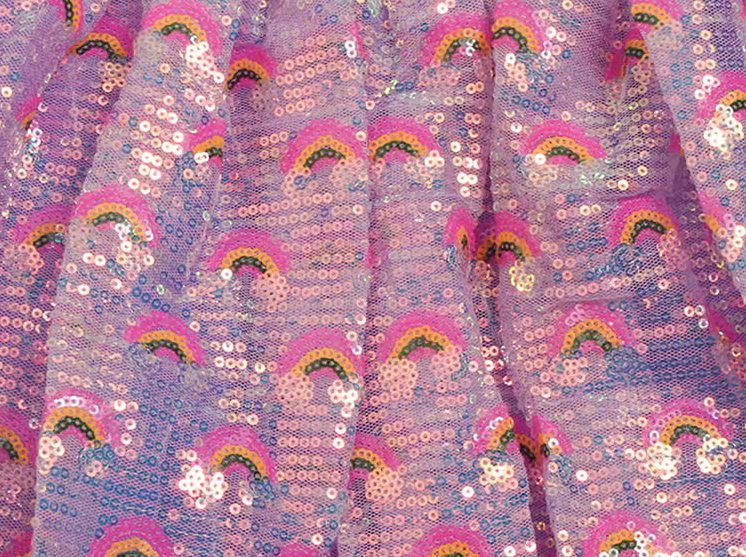 Lavender Sparkle Rainbow Tutu, Size 2-6 Preview #2