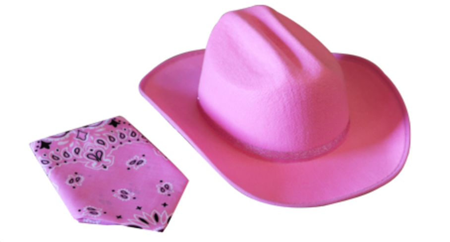Jr. Cowboy Hats w/ Bandannas Cover