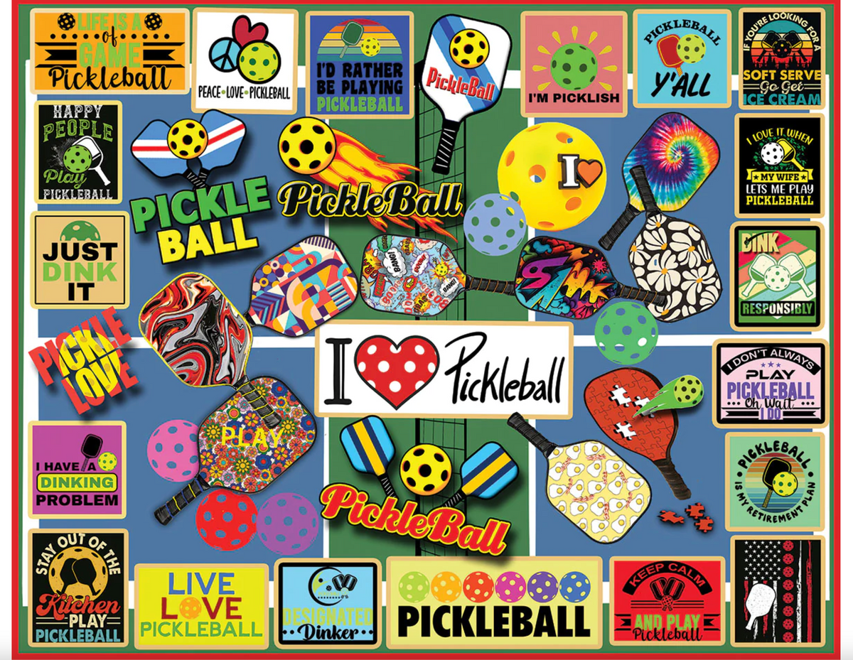 Pickleball Puzzle Cover