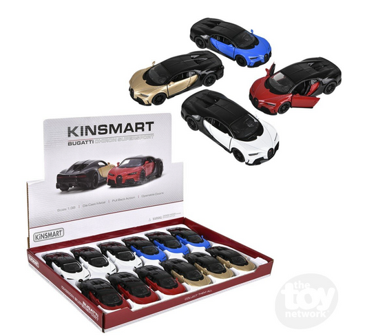 Tomfoolery Toys | Diecast Bugatti Chiron Supersport