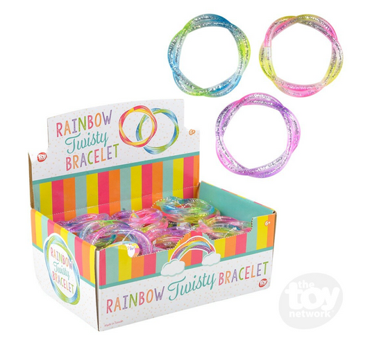 Tomfoolery Toys | Rainbow Twisty Bracelet