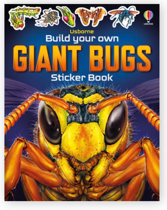 Tomfoolery Toys | BYO Giant Bugs Sticker Book