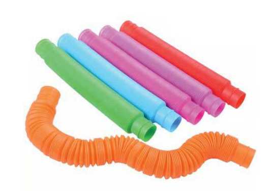 Tomfoolery Toys | Pop Play Fidget Tubes