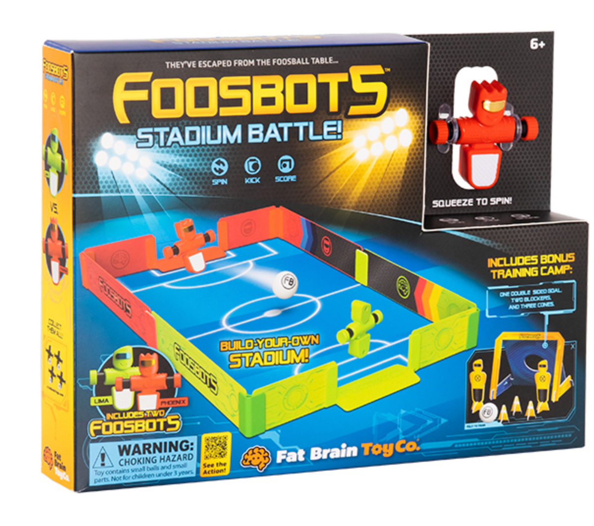 Foosbots Stadium Battle Set Cover