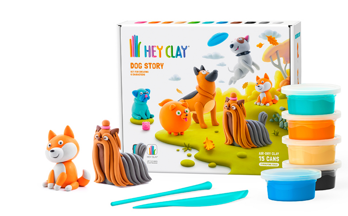 Hey Clay Dog Story Cover