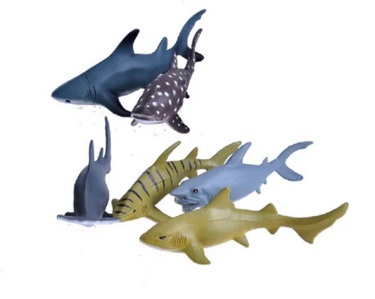 Tomfoolery Toys | Bag of Shark Figurines