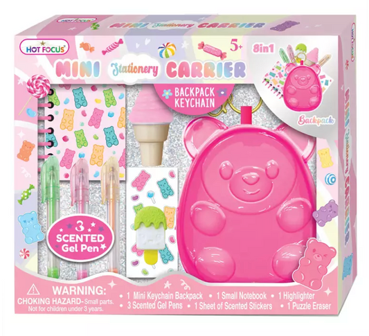 Tomfoolery Toys | Gummy Bear Mini Stationery Carrier