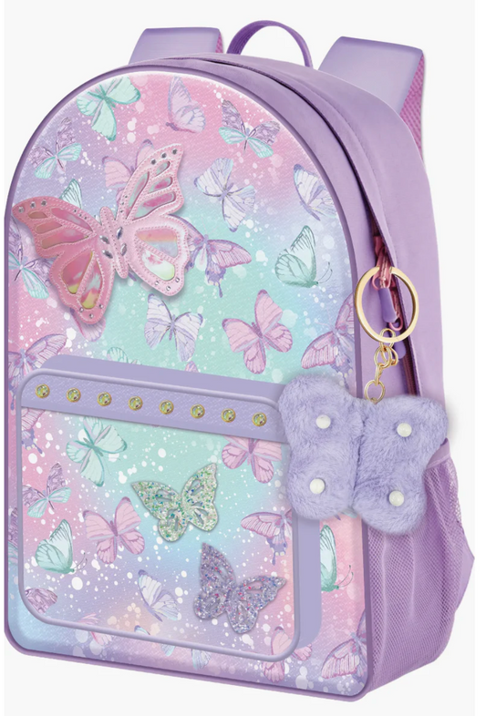 Tomfoolery Toys | Tie Dye Butterfly Backpack