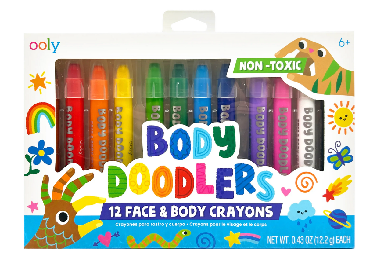Body Doodlers - Face & Body Crayons Cover