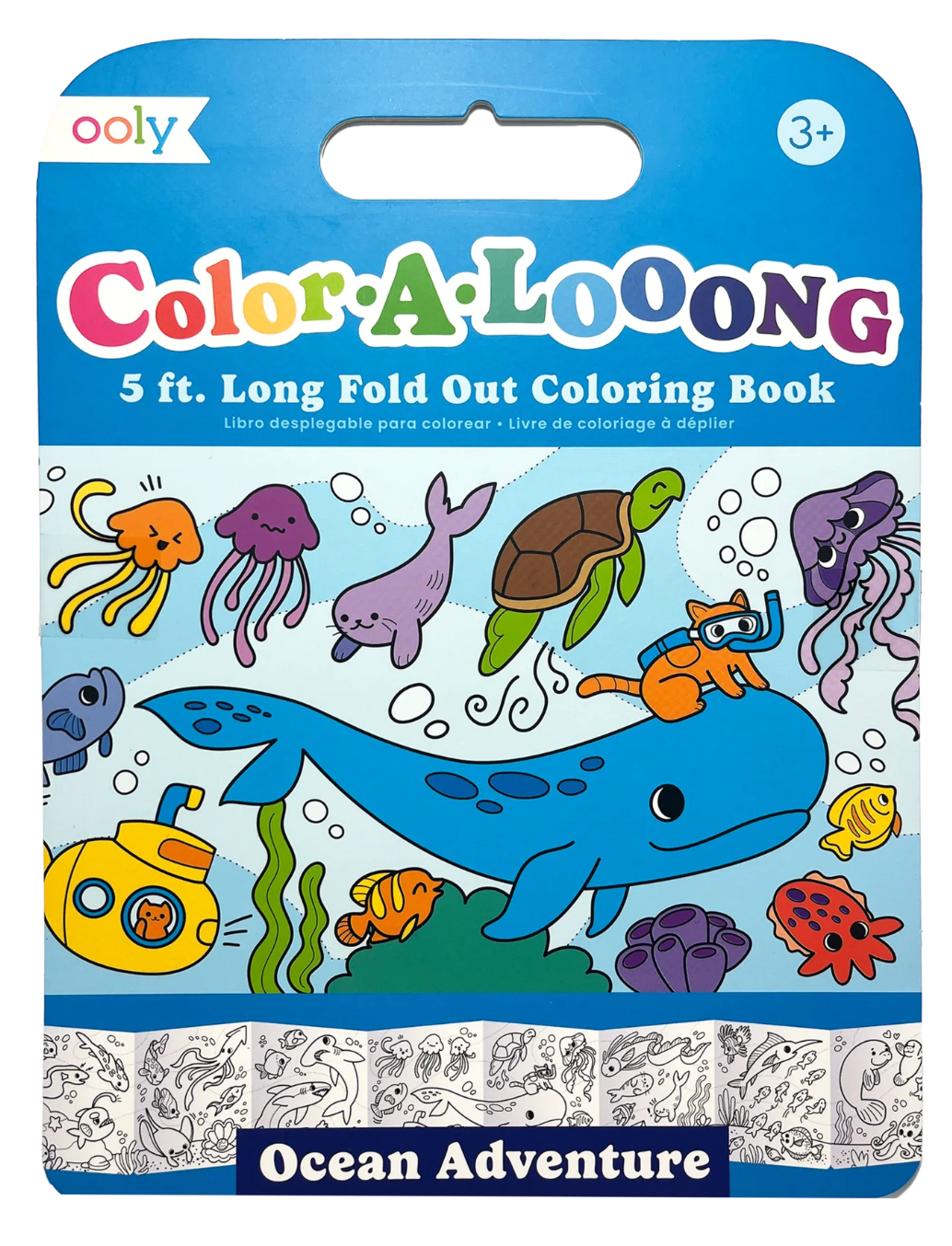 Color-A-Looong: Ocean Adventure Cover