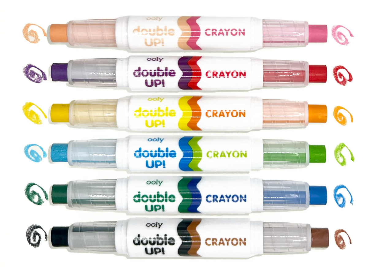 Double Up! Double-Ended Crayon Cover