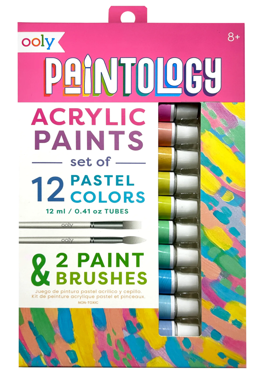 Tomfoolery Toys | Pastel Paintology Acrylic Paint Set