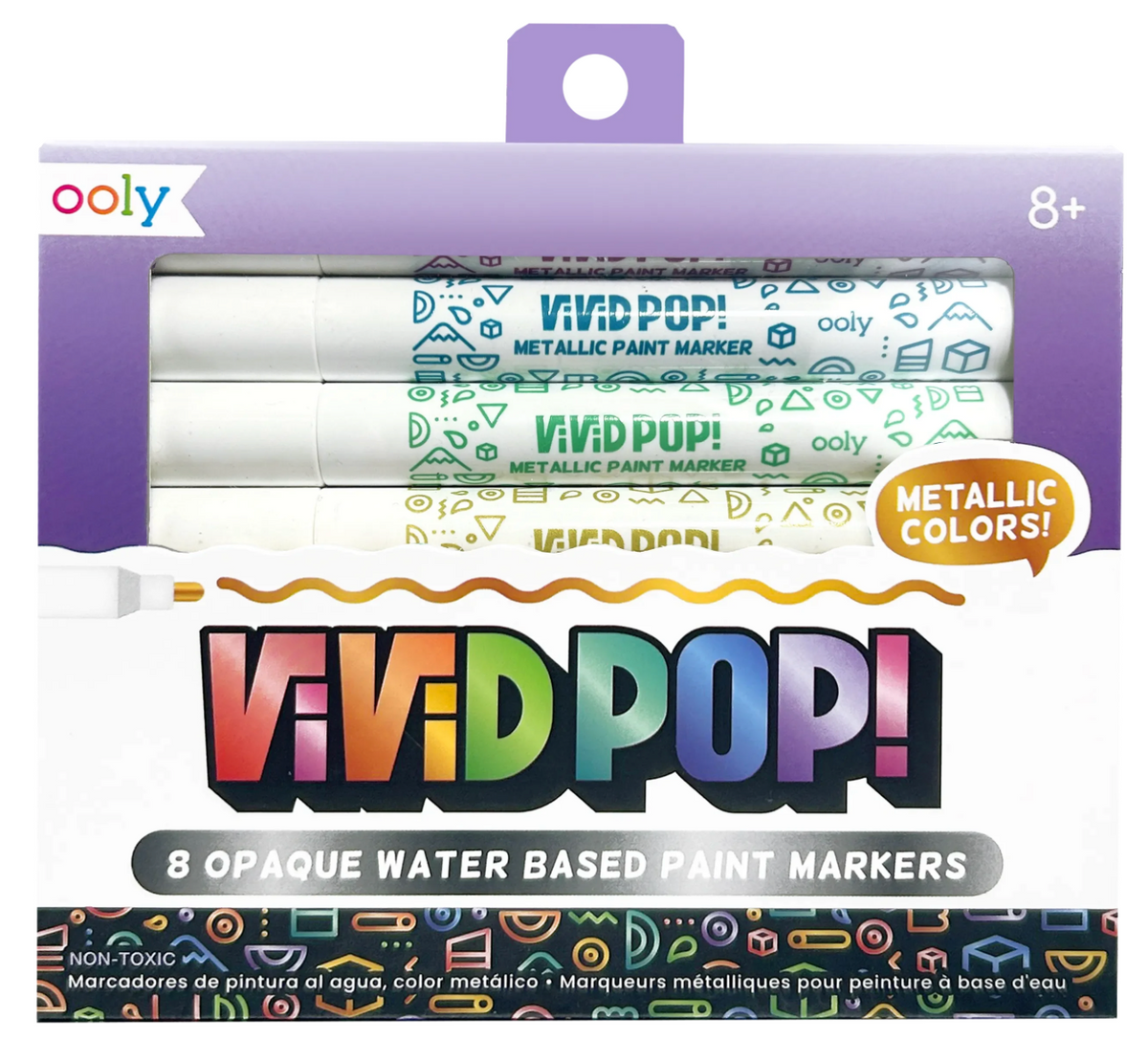 Vivid Pop! Metallic Markers Cover