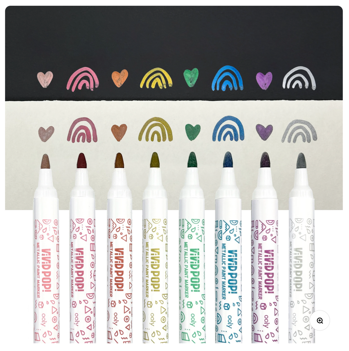 Vivid Pop! Metallic Markers Cover