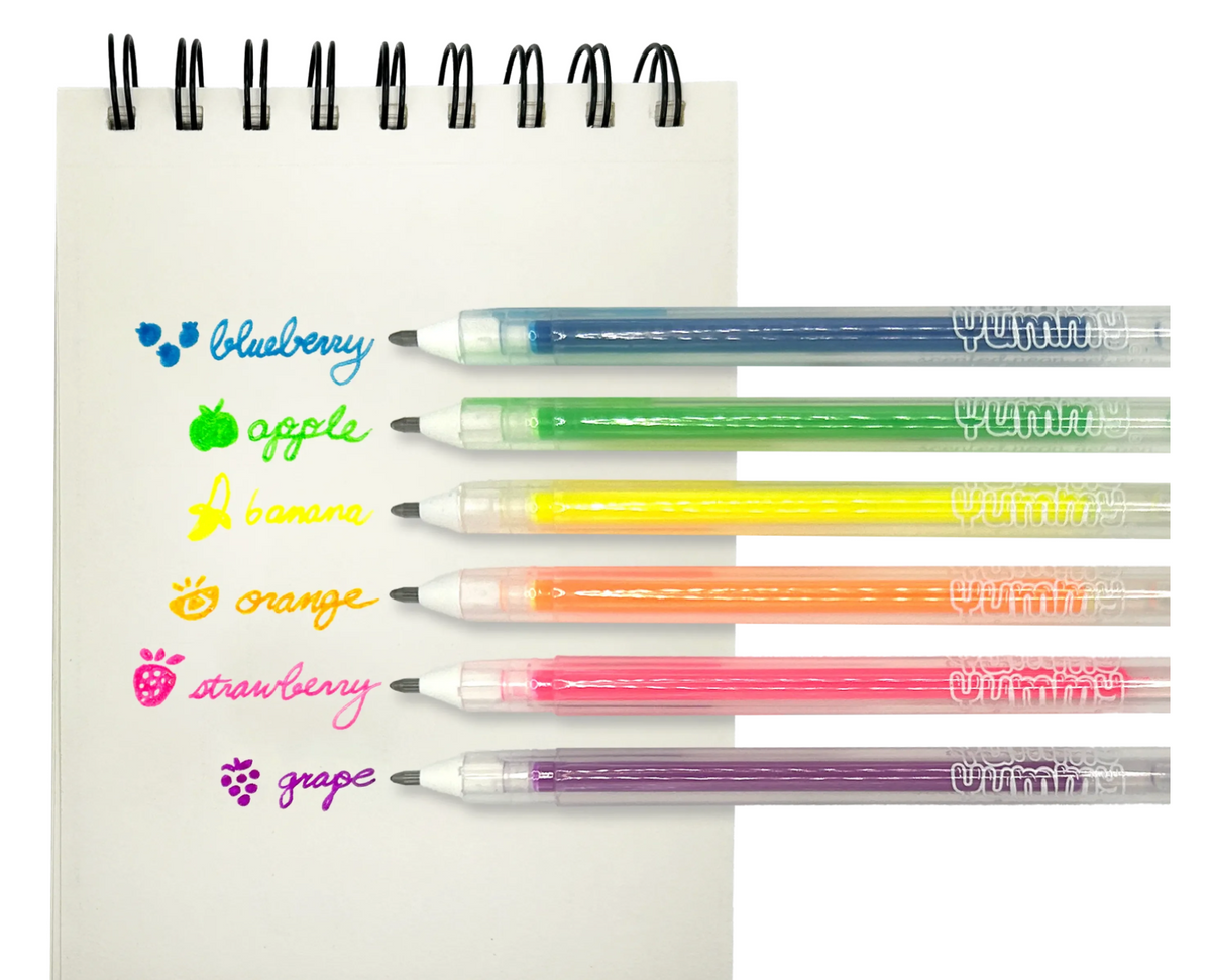 Yummy Yummy Scented Gel Pens: Neon Cover