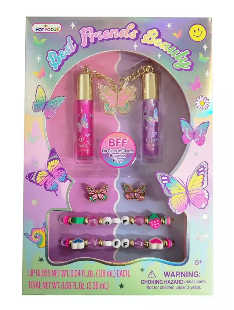 Tie Dye Butterfly Best Friend Beauty Cover