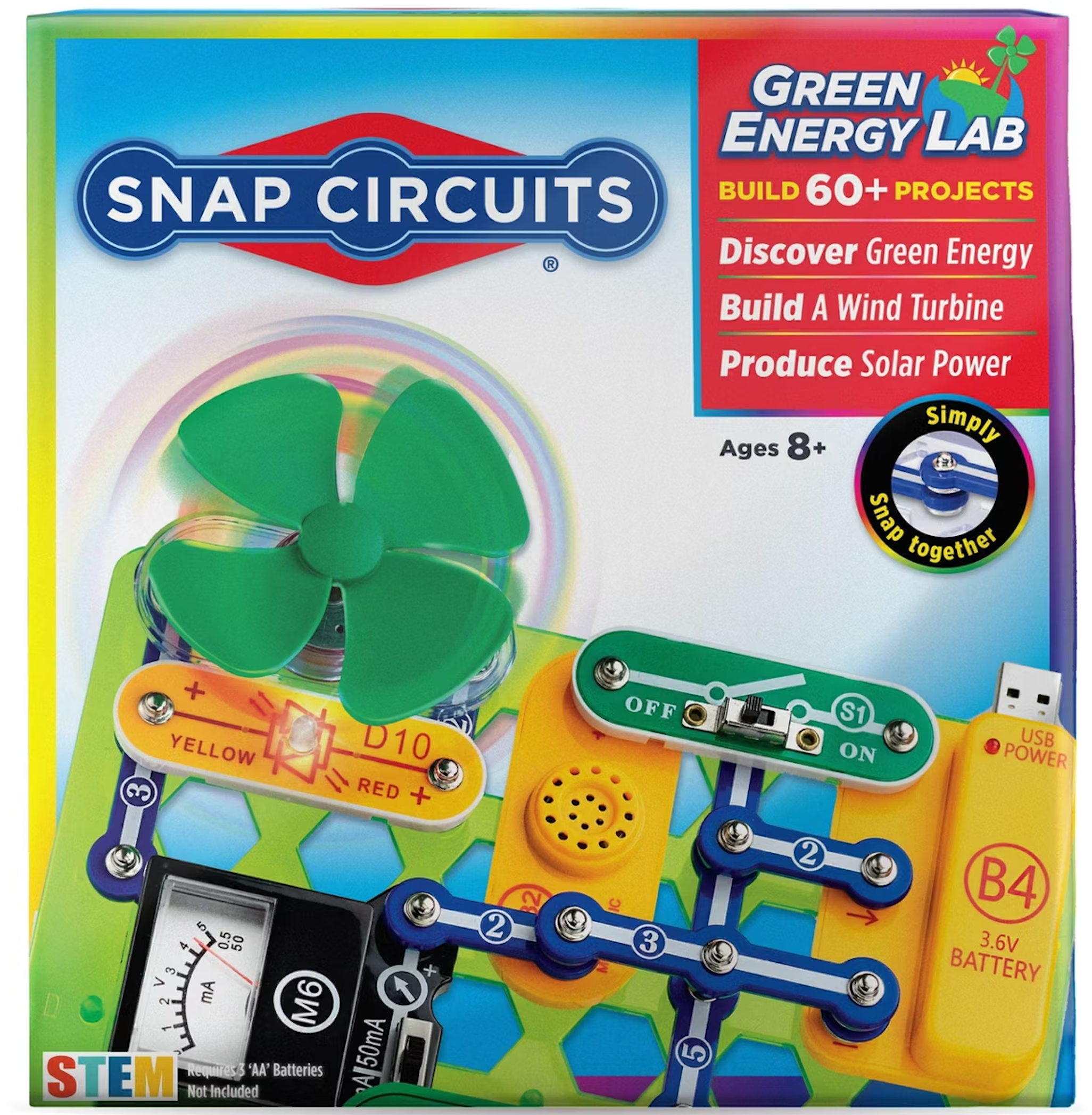 Tomfoolery Toys | Snap Circuits: Green Energy Lab