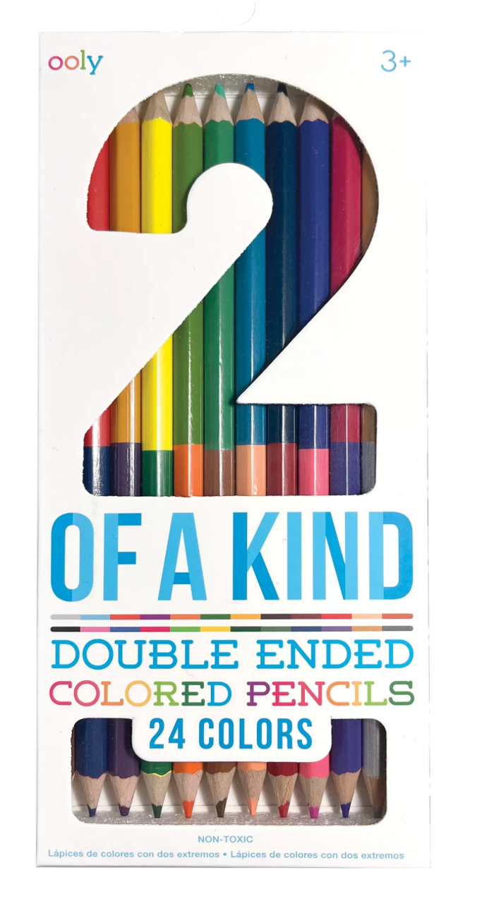 2 of a Kind Double Ended Pencils Cover