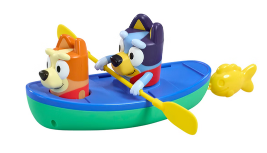 Tomfoolery Toys | Bluey Paddling Canoe