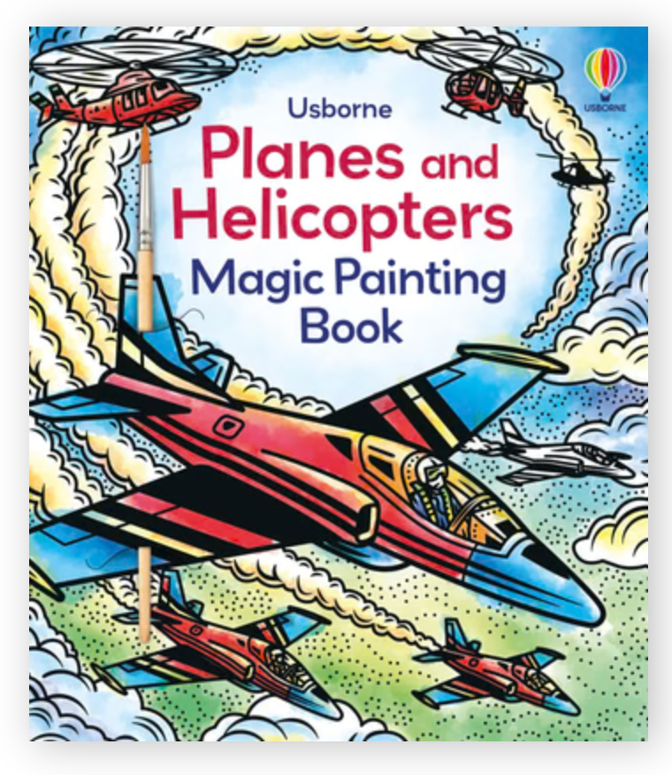 Planes & Helicopters Magic Painting Cover