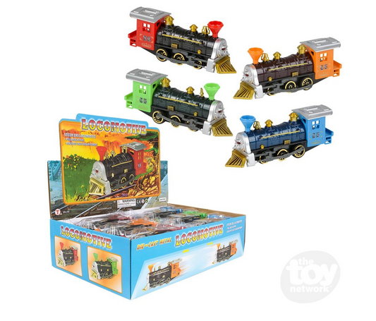 Tomfoolery Toys | Diecast Pull Back Locomotive