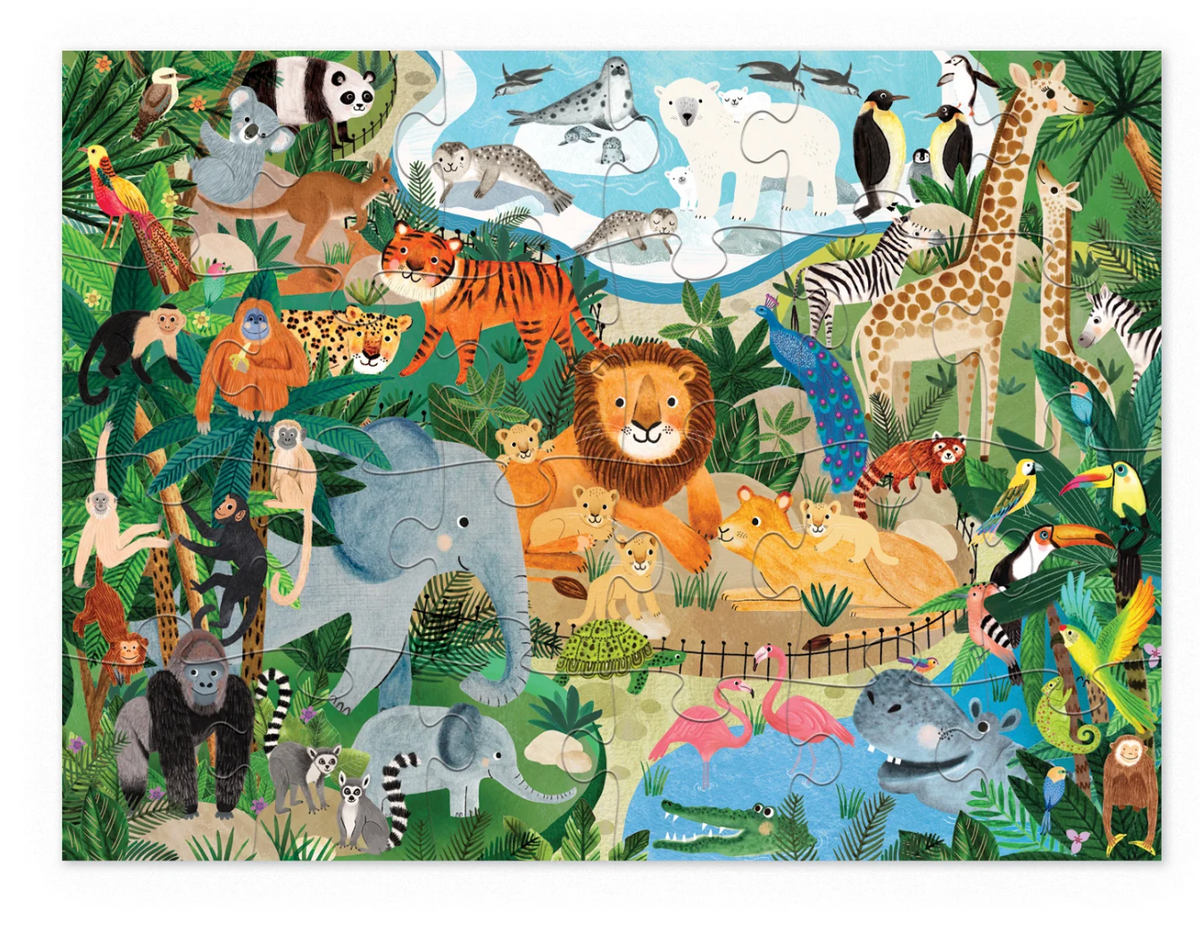 Zoo Puzzle Cover