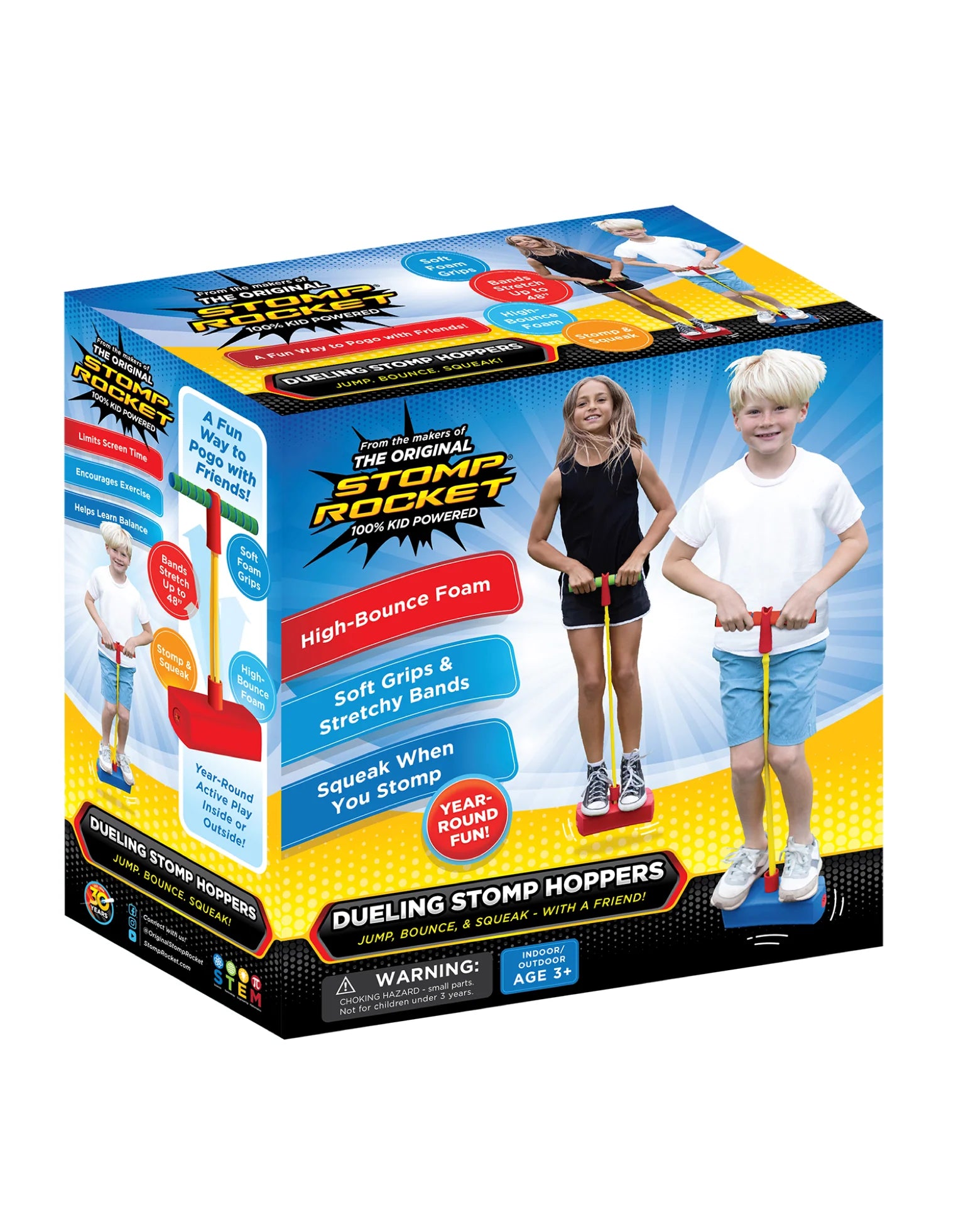 Tomfoolery Toys | Dueling Stomp Hopper
