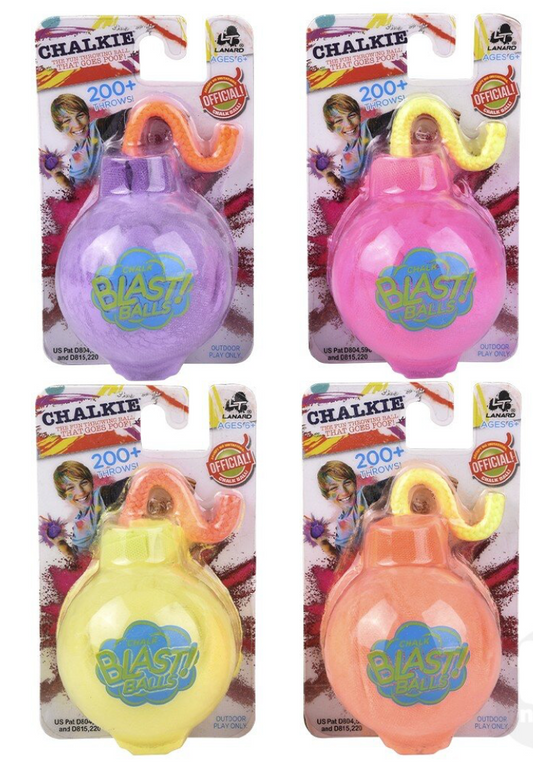 Tomfoolery Toys | Lanard Chalk Blast Balls