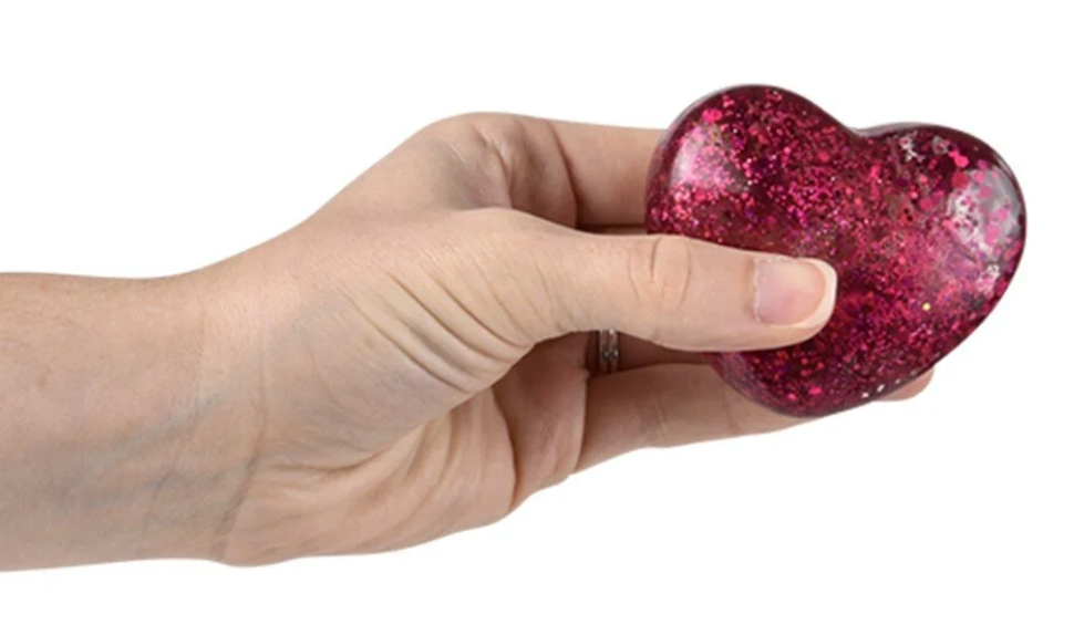 Squeezy Sparkle Sugar Heart Cover