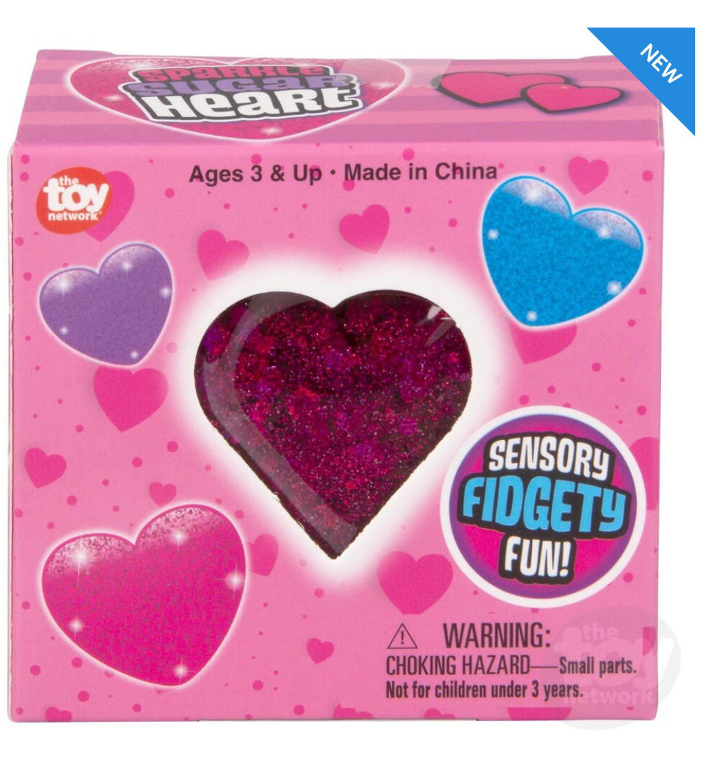 Squeezy Sparkle Sugar Heart Cover