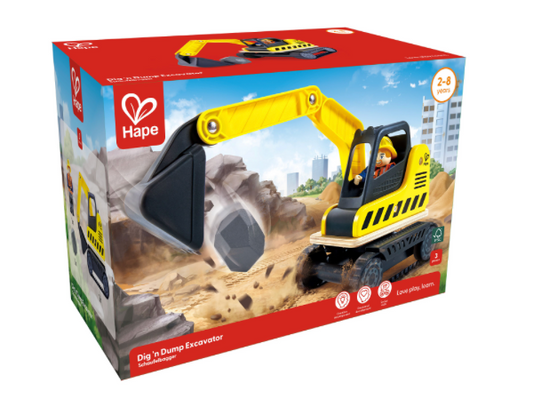 Tomfoolery Toys | Dig 'n Dump Excavator