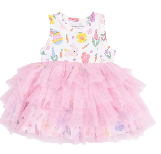 Tomfoolery Toys | Easter Bunnies, Pink Tank Tutu Dress