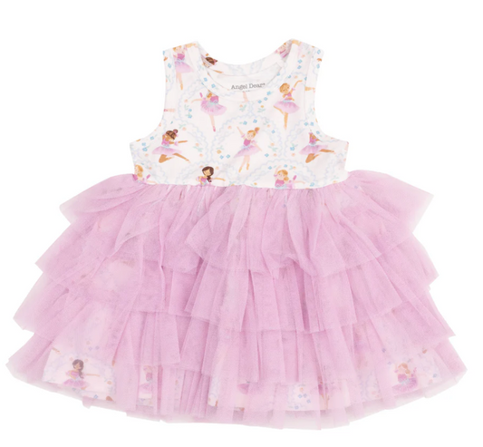 Tomfoolery Toys | Bow Ballerinas Tank Layered Tutu Dress