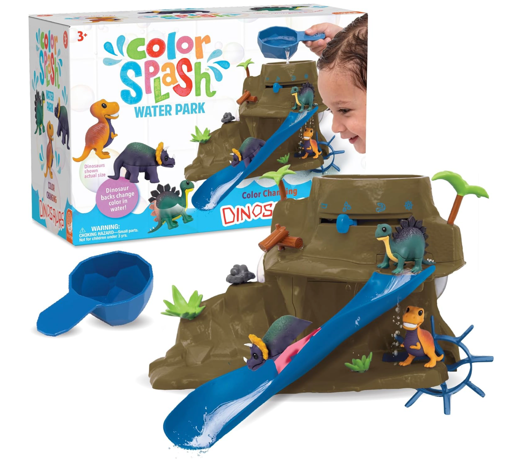 Tomfoolery Toys | Dinosaurs Color Splash Water Park