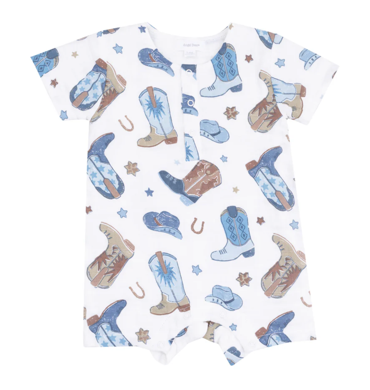 Tomfoolery Toys | Cowboy Boots Henley Shortall