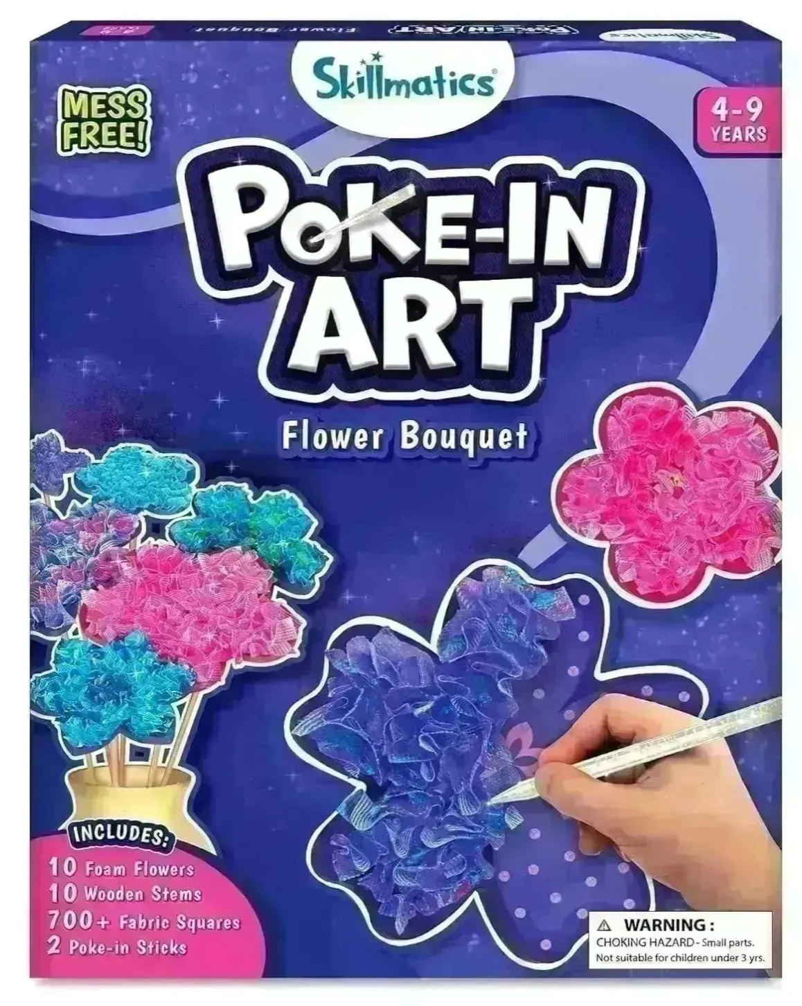Tomfoolery Toys | Flower Bouquet Poke-In Art